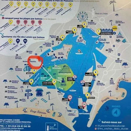 Superbe 6 Personnes Avec Piscine Secteur Richelieu, A 400m De La Et A 650m Du Centre Port Apartament