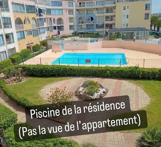 Superbe 6 Personnes Avec Piscine Secteur Richelieu, A 400m De La Et A 650m Du Centre Port * アグド